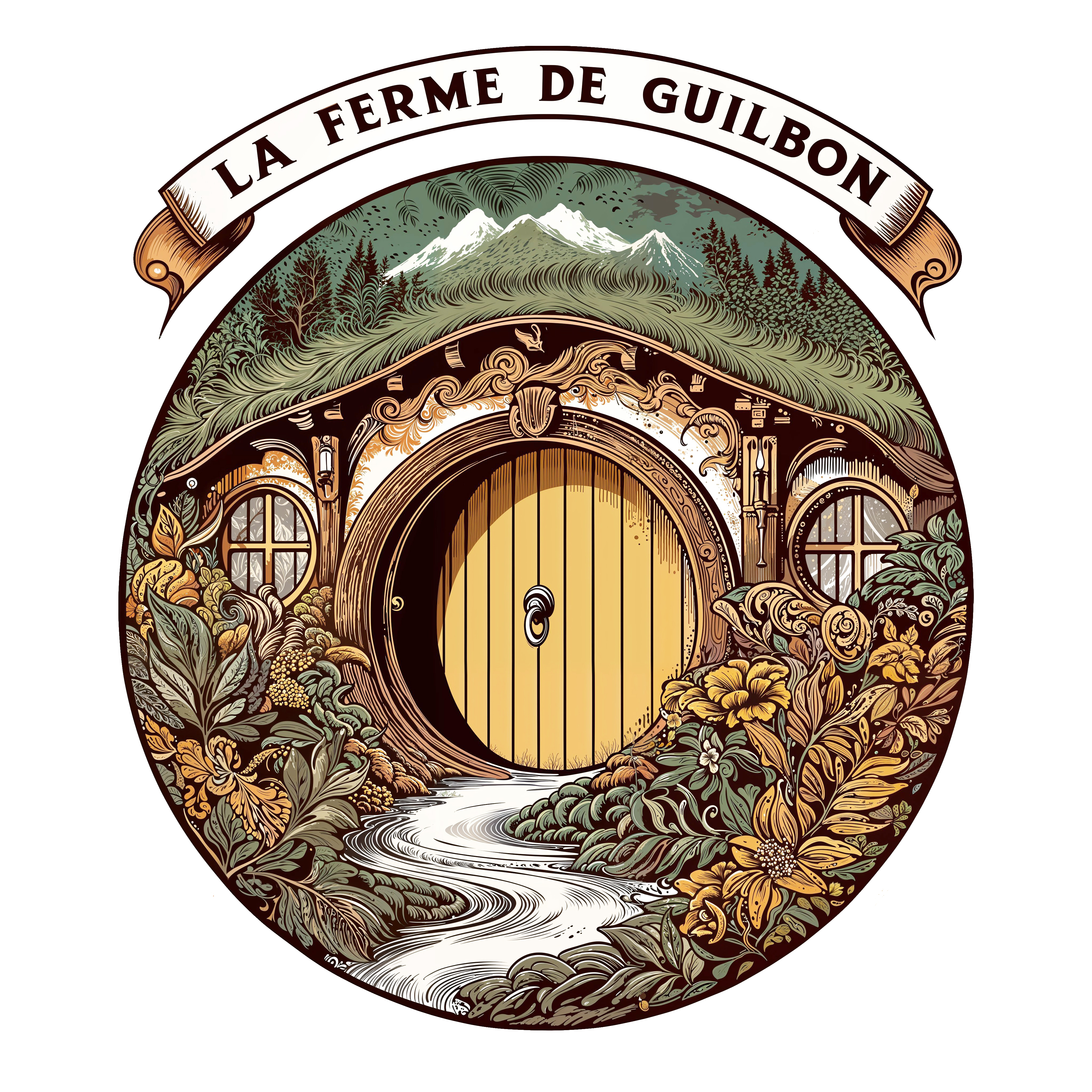 logo présentation intro guilbon
